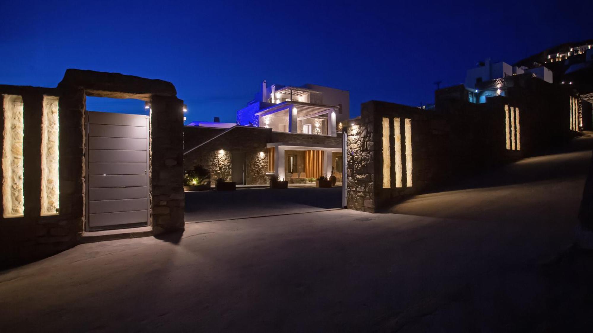 Villa Panamera Mykonos, Private Heaven, Supreme View! Fanari  Ngoại thất bức ảnh