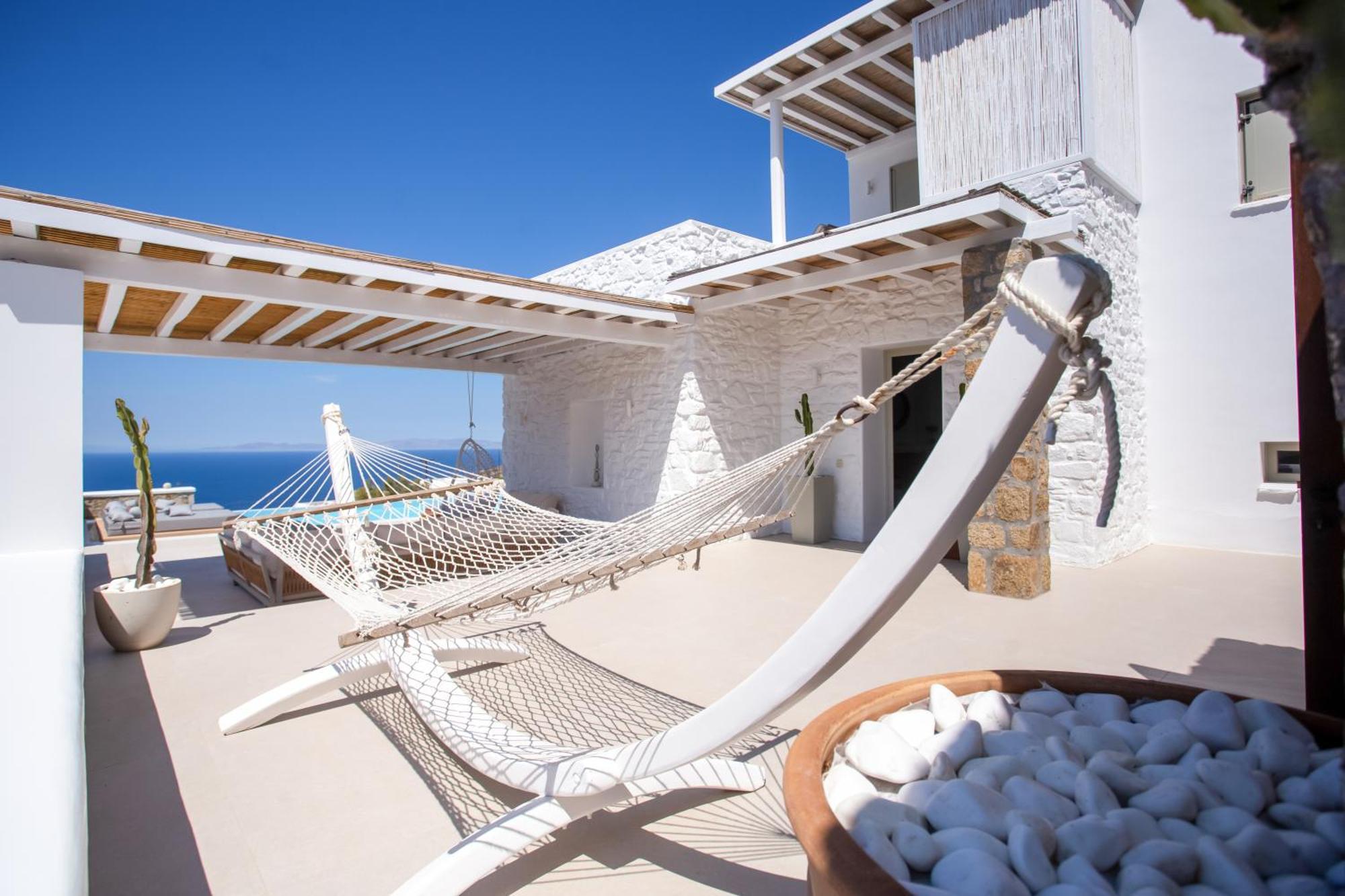 Villa Panamera Mykonos, Private Heaven, Supreme View! Fanari  Ngoại thất bức ảnh