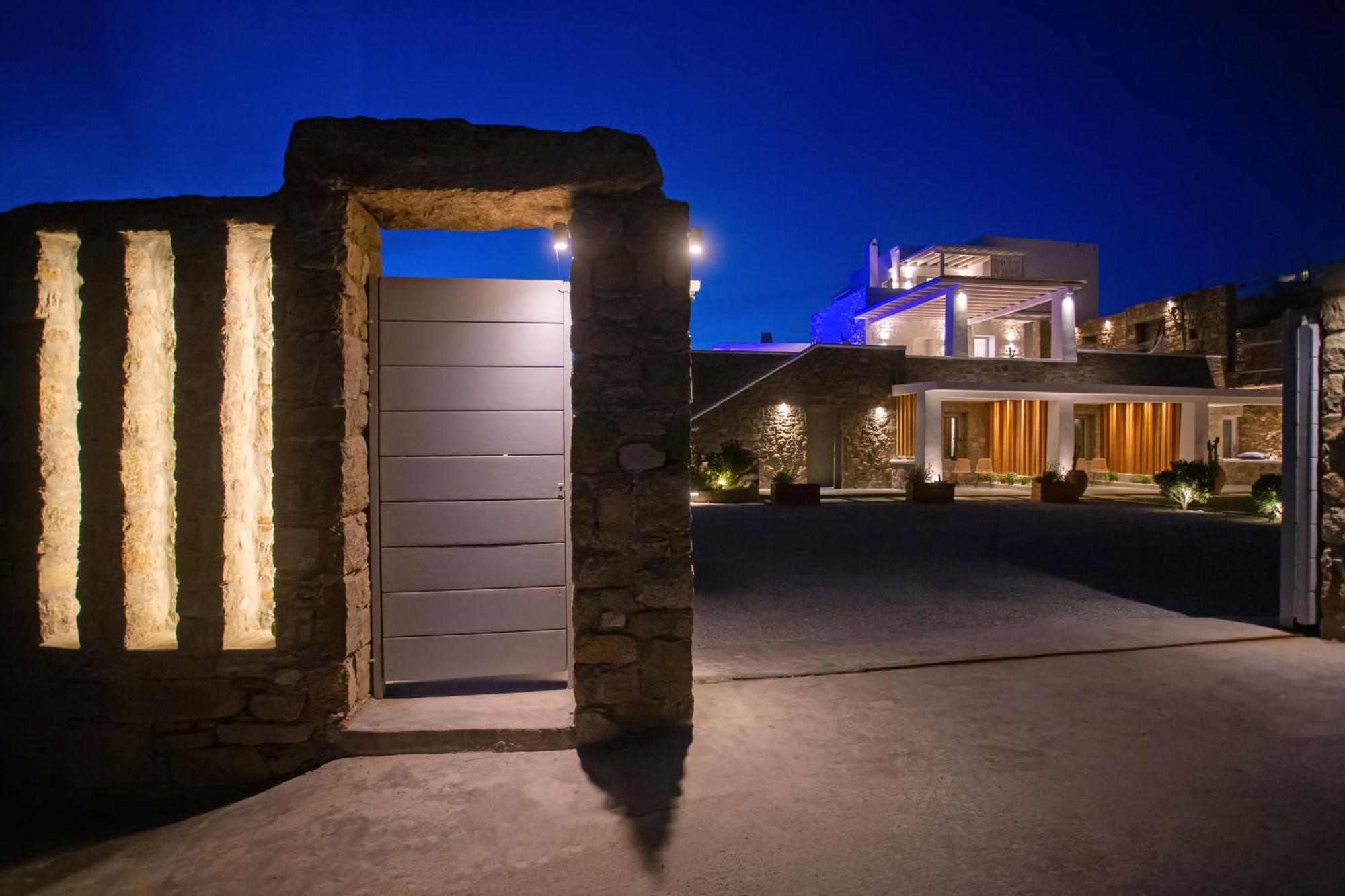 Villa Panamera Mykonos, Private Heaven, Supreme View! Fanari  Ngoại thất bức ảnh